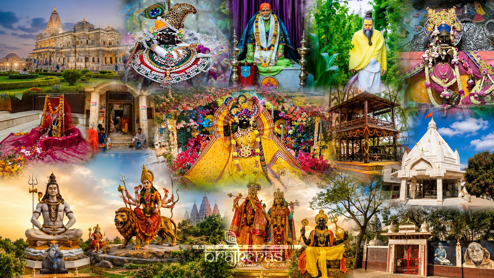 18 Sacred Places & Temples in Vrindavan To Visit for Devotees