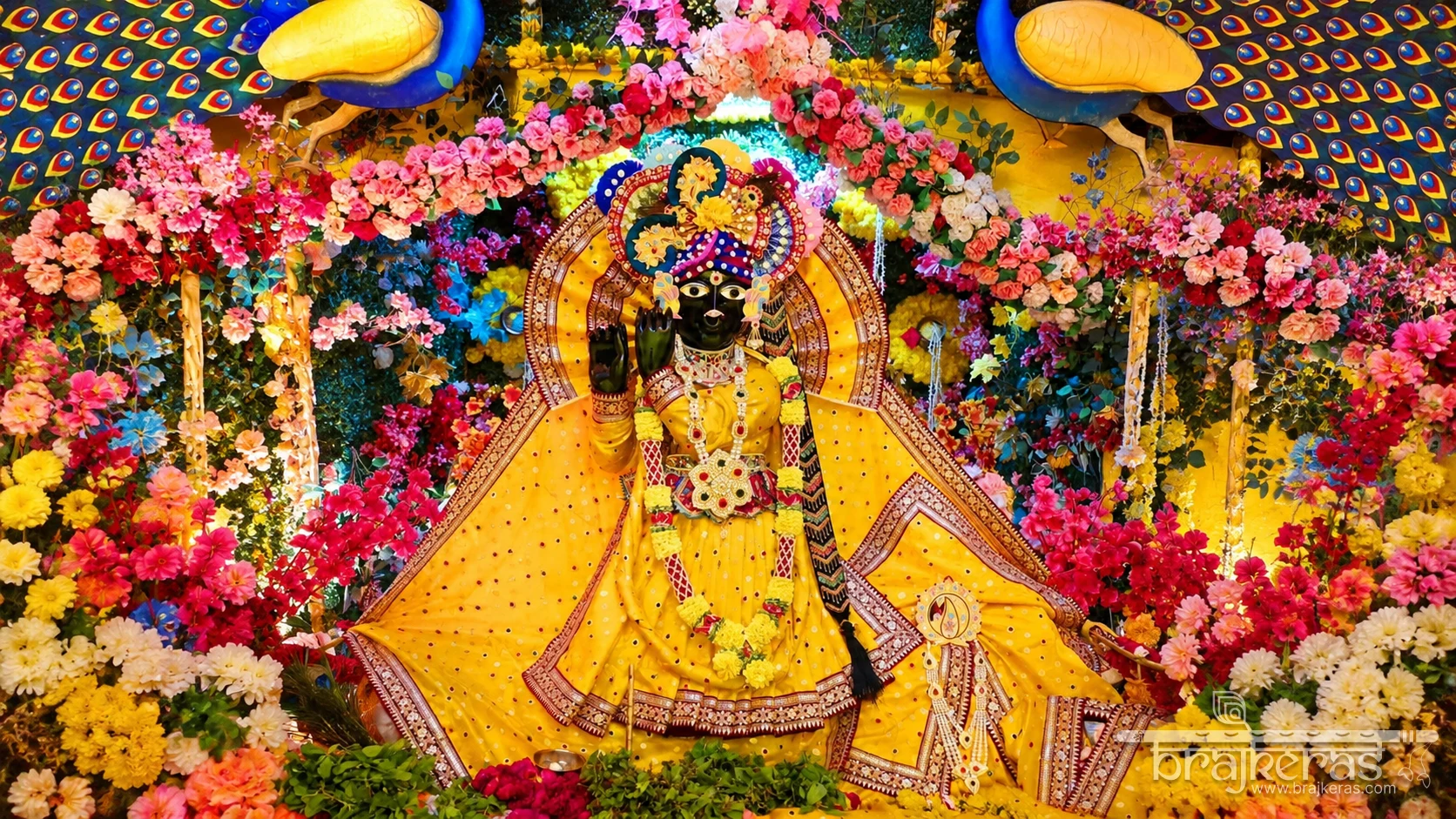 shri banke bihari lal ji temple
