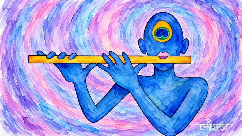 krishna abstract wallpaper 4