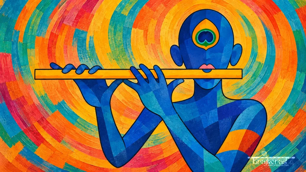 krishna abstract wallpaper 6