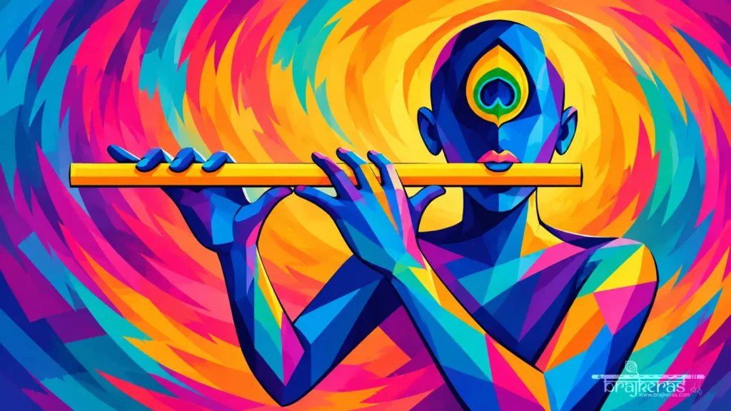 krishna abstract wallpaper 7